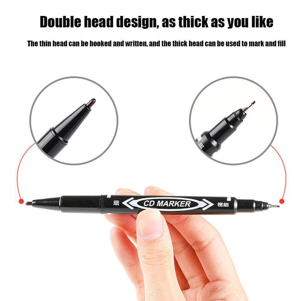 1 Pcs Hook Line Pen Pin Drawing Pen Fineliner Ultra Fine Line Art Marker Black Ink Drawing Pen Office School Tool