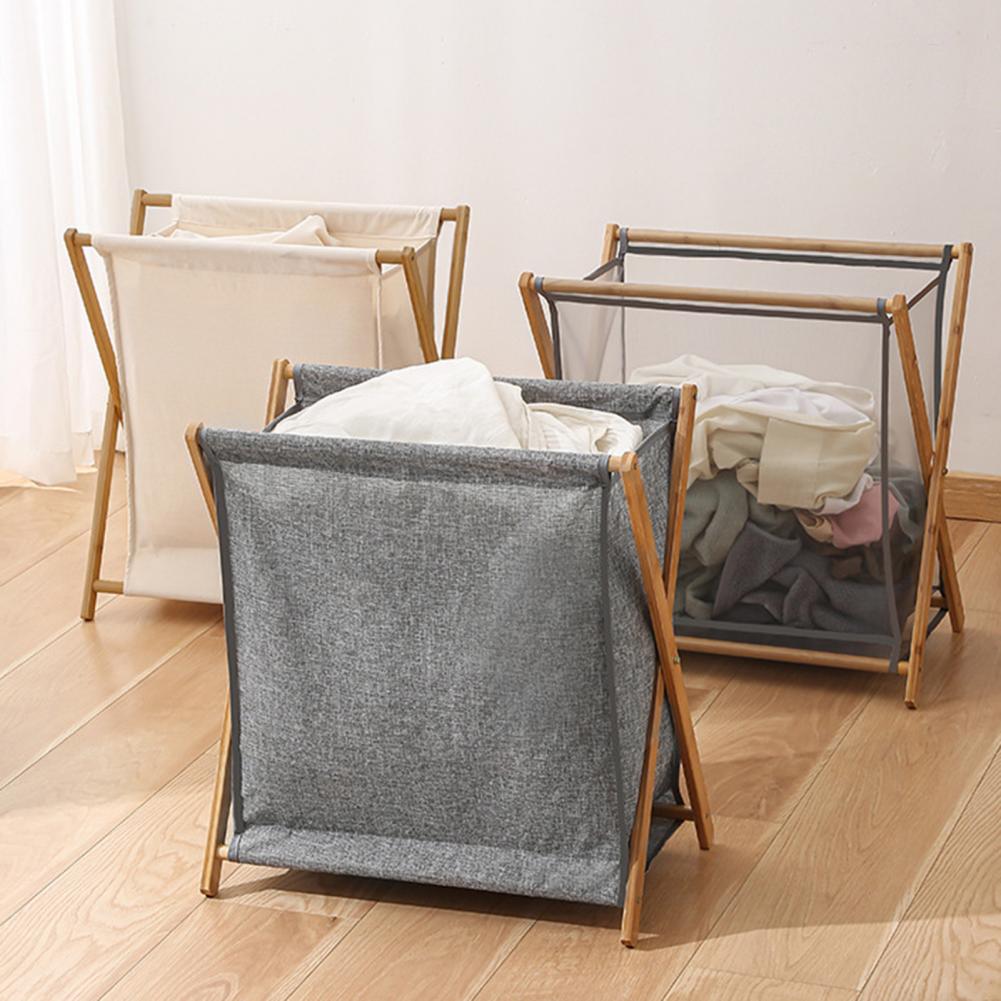 Clothes Basket Space-saving Multifunctional Laundry Basket Fabric Laundry Basket