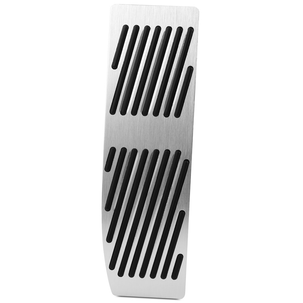 For BMW 3 5 series E30 E32 E34 E36 E38 E39 E46 E87 E90 E91 X5 X3 Z3 Foot Rest Fuel Brake Gas Pedal Pads Covers Car Accessories: footrest 1pc Silver