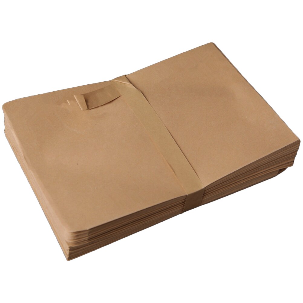 100Pcs 165x100mm Retro Blank Envelopes Thickening Kraft Paper Envelopes for Business Use Personal Letter Sending