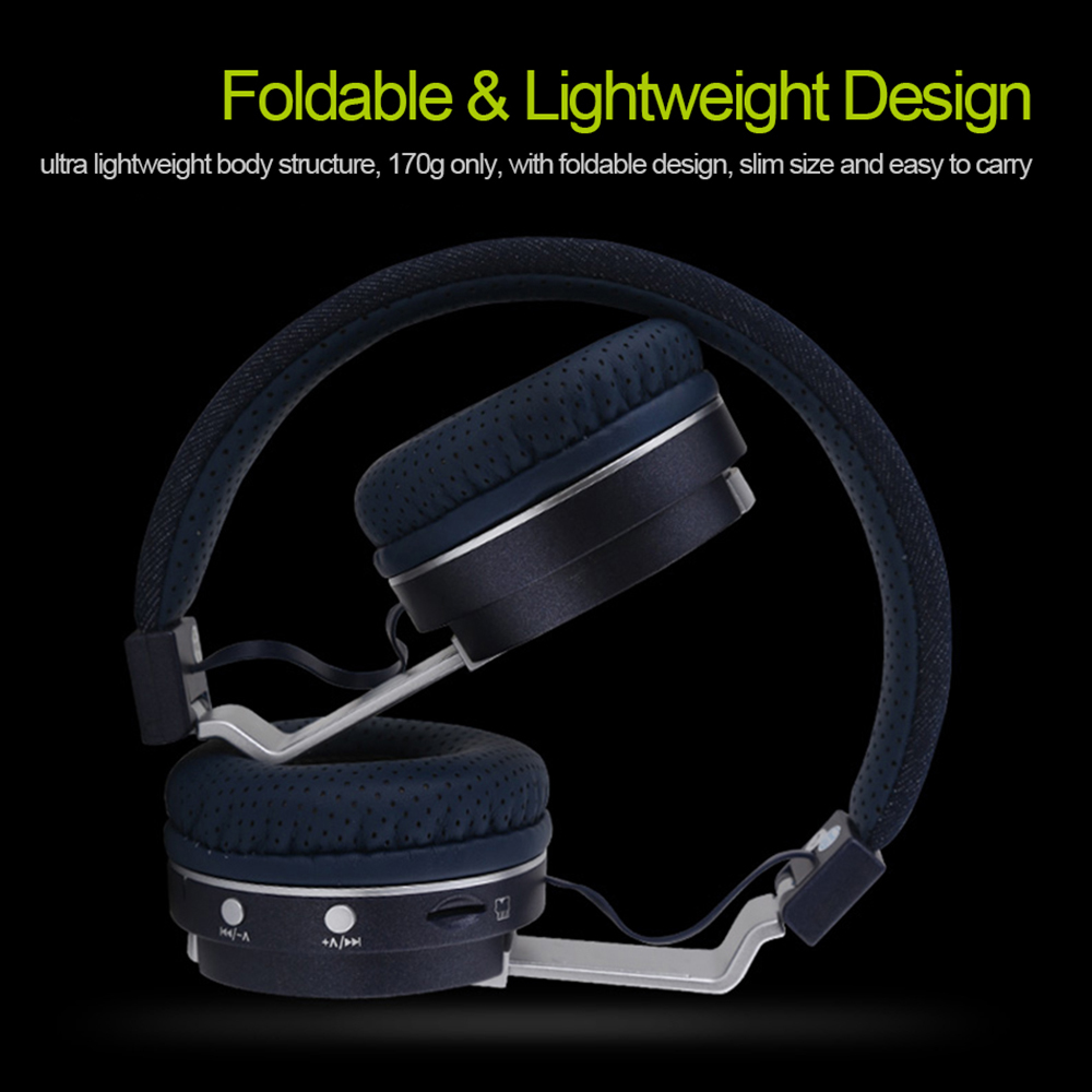 ZEALOT B17 Wireless Bluetooth Headphone Super Bass Stereo Headset FM Radio TF Card Play With Microphone