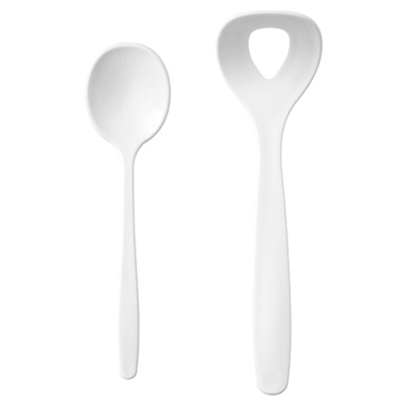 2 stk / sett ikke-pinne kjøttkaker maker skje rustfritt stål kjøttkule maskin form med suppe til diy fiskebiff kjøttboller kjøkkenverktøy