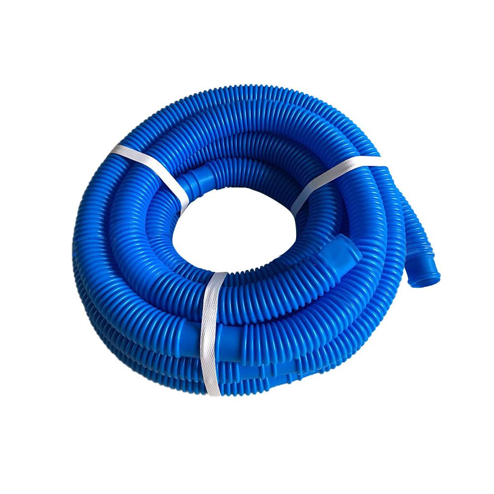 Poolslang vattenslang med 38 mm diameter och total längd 6.6m uv och klorvattentät flexibel slanganslutning