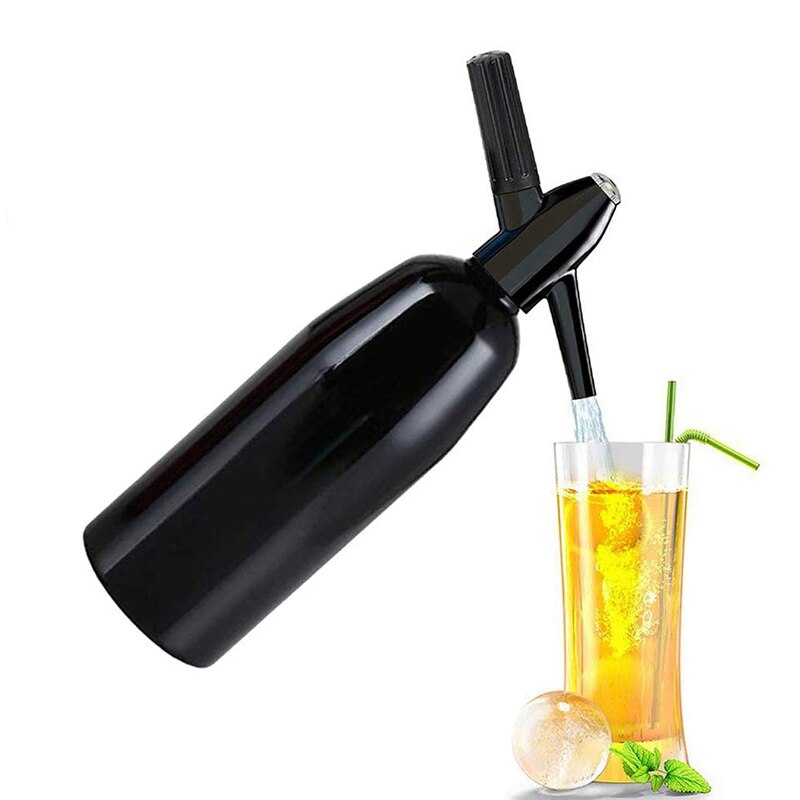 AD-Soda Siphon CO2 Dispenser WATER Bubble Generator Cool Drink Cocktail Soda Machine DIY Soda Maker Making Sparking Water for Ju