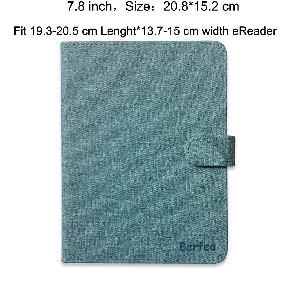 Case for Boyue Likebook Muses /Mars /Plus 7.8 inch eReader e-book Cover Protective Skin Sleeve Shell: 7.8inch-Blue