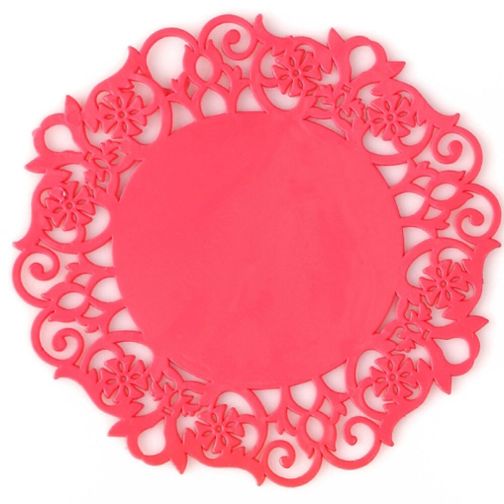 Fruit Shape Cup Coaster Silicone Slip Insulation Pad Cup Mat Drink Holder Mug Stand Home Table Decorations Kitchen Accessory: A1