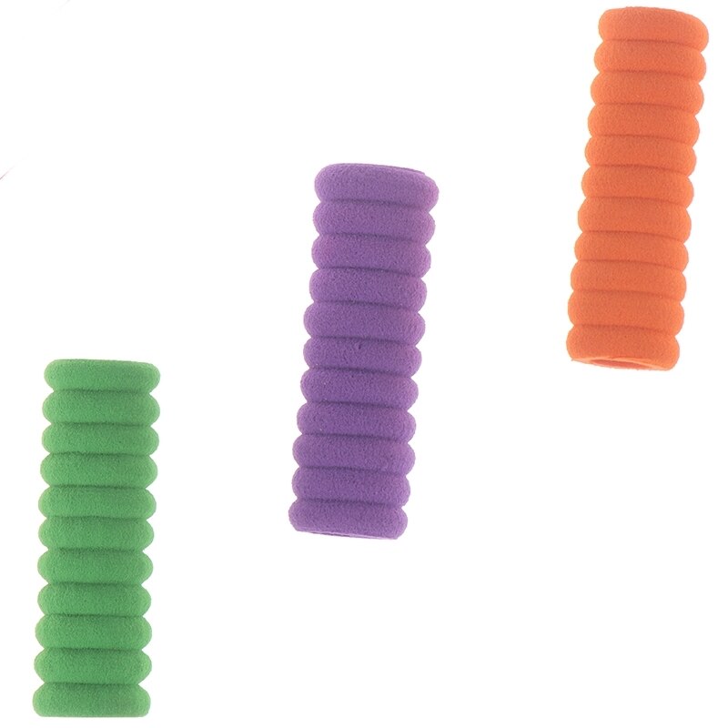 10Pcs Comfort Soft Foam Pen Pencil Grips Pen Control Pupil Handwriting Aid Kids Children School Stationery