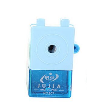 Sacapuntas Manual para Aprendizaje de dibujos animados, papelería, sacapuntas automáticos, suministros para el aula, para niños: A 3