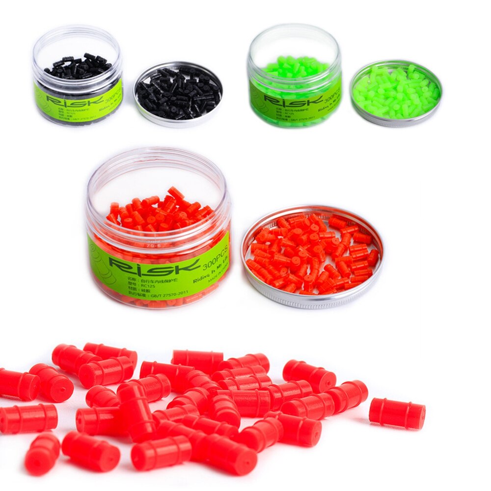 10Pcs Silica Fiets Kabel Protector Behuizing Plug Mtb Racefiets Brake Shifter Cable Nachtlampje Protector Ring Ultralight Onderdelen