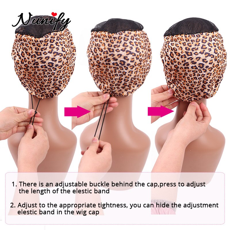 Nunify Mesh Wig Cap Linked Headband For Making Wigs Drawstring Hair Net For Hair Bun Crochet Headband Wig Cap Hair Band Wig Caps