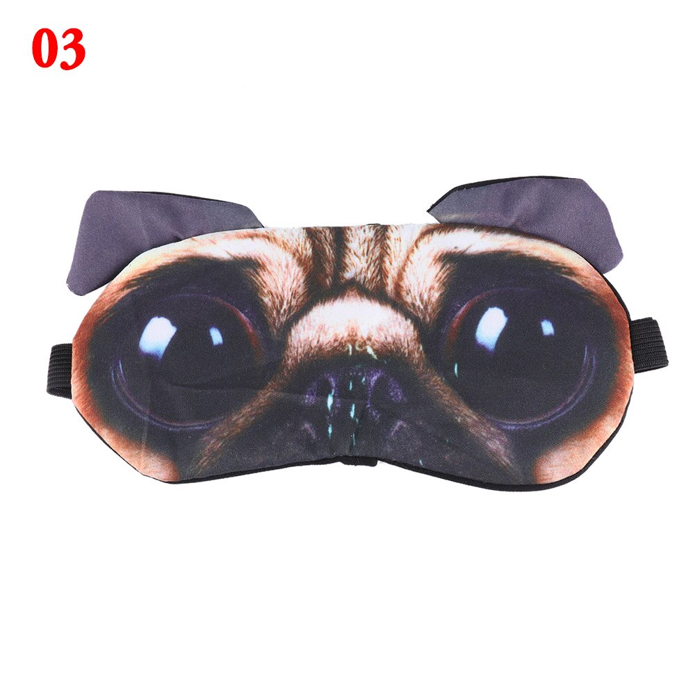 Cute Cat Sleep Mask Eye Mask Eyeshade Cover Shade Natural Sleeping Eye Patch Women Men Soft Portable Blindfold Travel Eyepatch