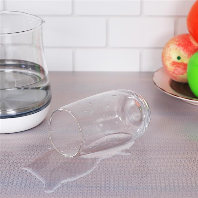 2 rollen herbruikbare plankbeschermer contactpapier kastmat lademat vochtwerend waterdicht stofdicht antislip serviesmat