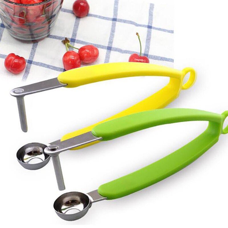 Cherry Olive Pits Pitter Stone Seed Remover Machine Container Kitchen Tool Removal Core Seeder Cherry Corer Container