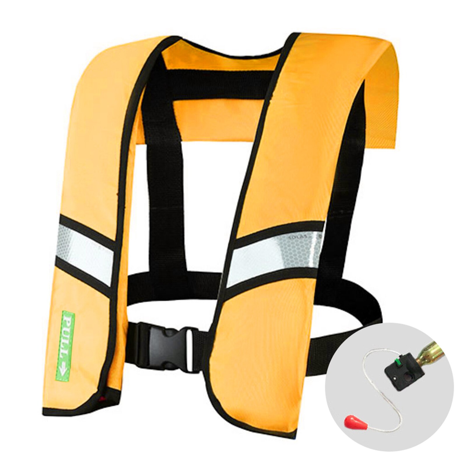 Professionele Reddingsvest Zwemmen Vissen Zwemvest Automatische/Handmatige Opblaasbare Volwassen Water Sport Zwemmen Survival Jas