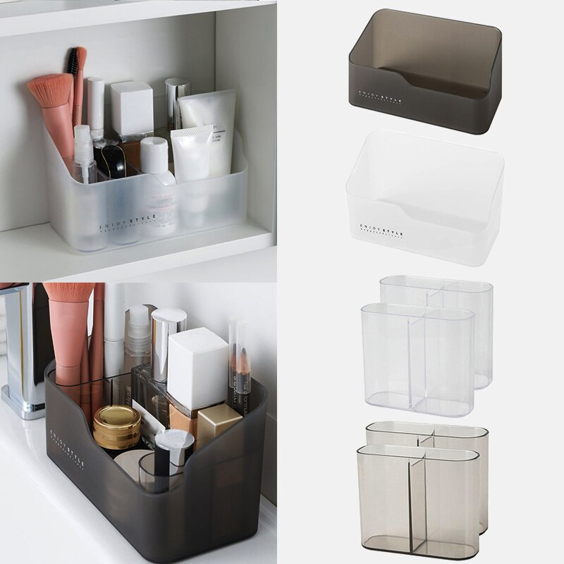 Portable Transparent Makeup Organizer Storage Box Acrylic Make Up Organizer Cosmetic Organizer Makeup Storage Drawers Organizer