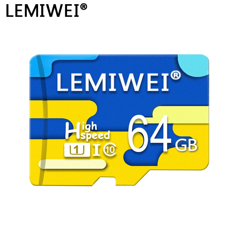 Lemiwei Vier Kleur Top Geheugenkaart 32 Gb Tf Card 64 Gb Flash Card 8 Gb 16 Gb Klasse 10 Waterdichte De Kleur Voor Telefoon