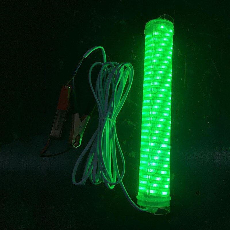 10W DC12V Underwater LED Night Luring Lamps Green LED Fishing Light Attracting Fish For Boats Docks Fishing Tools