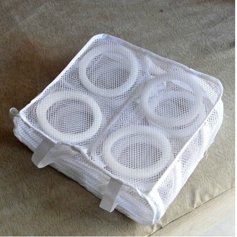 Lot De 3 Sacs De Lavage En Maille Camouflage - Grande Capacité - Pochettes à Linge Portables