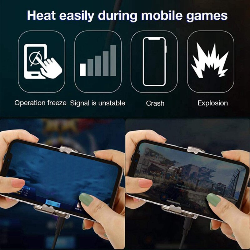 for iPhone Samsung Huawei Xiaomi Mobile Phone Game Semiconductor Cooler Cooling Fan Radiator Exchanger Heat Conduction