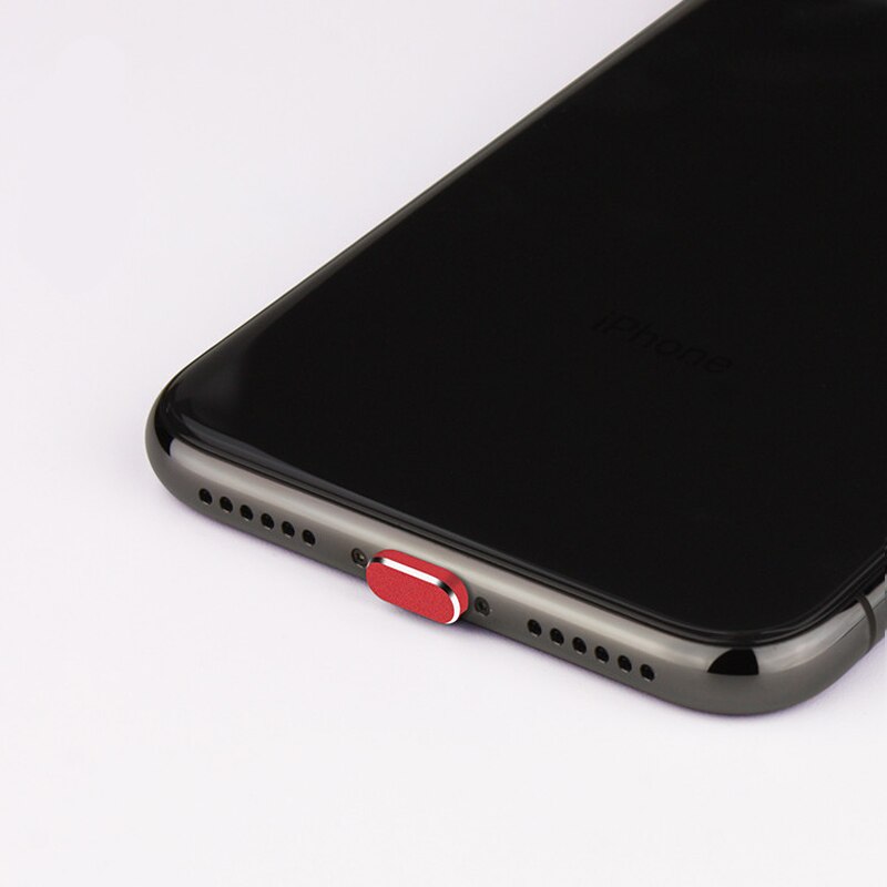Puerto de carga con enchufe antipolvo, lector de enchufe para iPhone 8 7 6 6S Plus, minienchufe antipolvo para iPhone 11 pro X Xs Max Xr, accesorios para teléfono