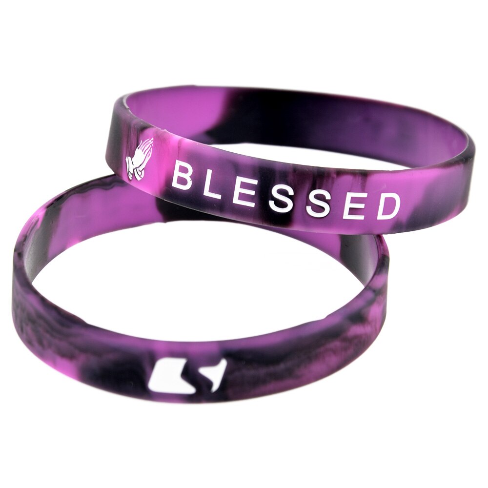 OBH – Bracelet en Silicone béni pour d'amitié, couleur tourbillon, 1 pièce
