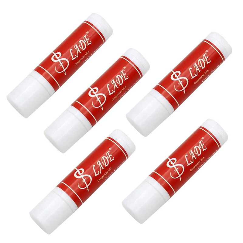 SLADE 5 uds tubos de aceite de grasa de corcho para saxofón clarinete accesorios para saxofón viento madera piezas de instrumentos musicales accesorios de yate