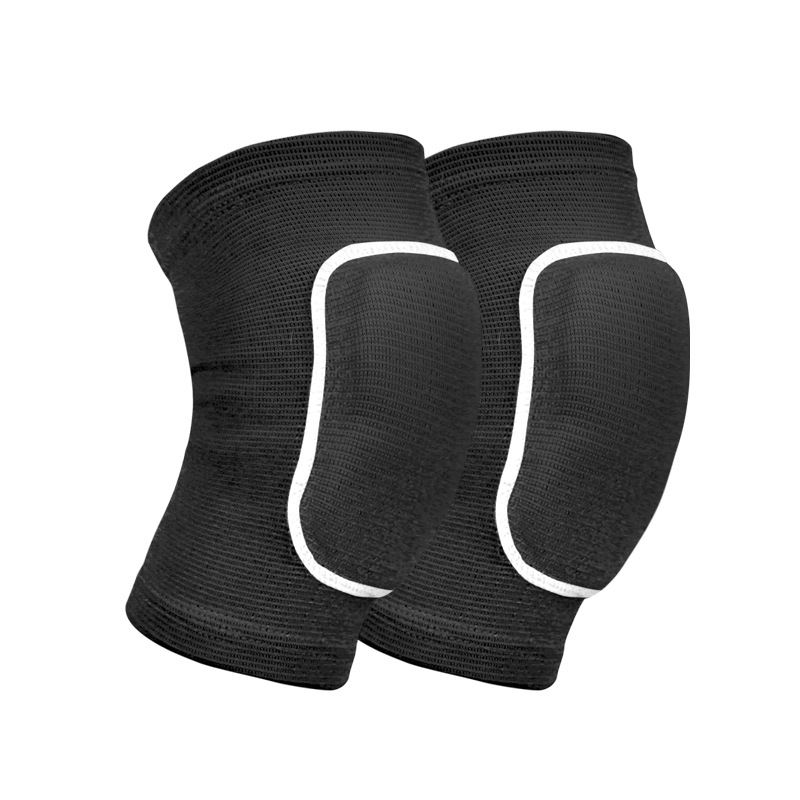 Rodillera elástica gruesa, resistente al desgaste, grande, transpirable, cómoda, anticaída, protección de seguridad para niños y adultos