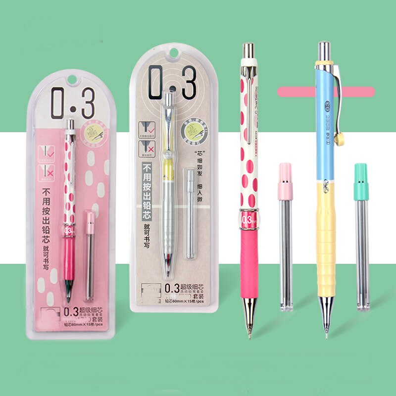 Pentel Twist-Erase Bleistift 0,5 Mm – 12 Stück Set Mit Radiergummi & Gummigriff