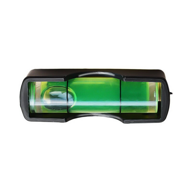 Minimått magnetisk bubbla vattenpass magnet hål hängande tv hängare vattenpass tillbehör balansverktyg: B