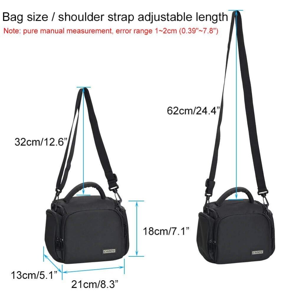 DSLR Camera Bag case Cover for Canon EOS Rebel SL3 SL2 SL1 T100 T7 T7i T6i T5i T6s T6 T5 T4i T3i T3 T2i T1i XTi XSi