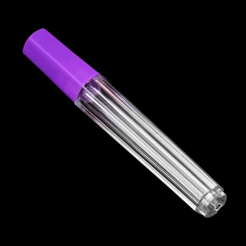 MIUSIE 10Pcs Clear Plastic Embroidery Felting Sewing Needles Container Pin Needle Storage Tubes Bottle Holder Storage Cases