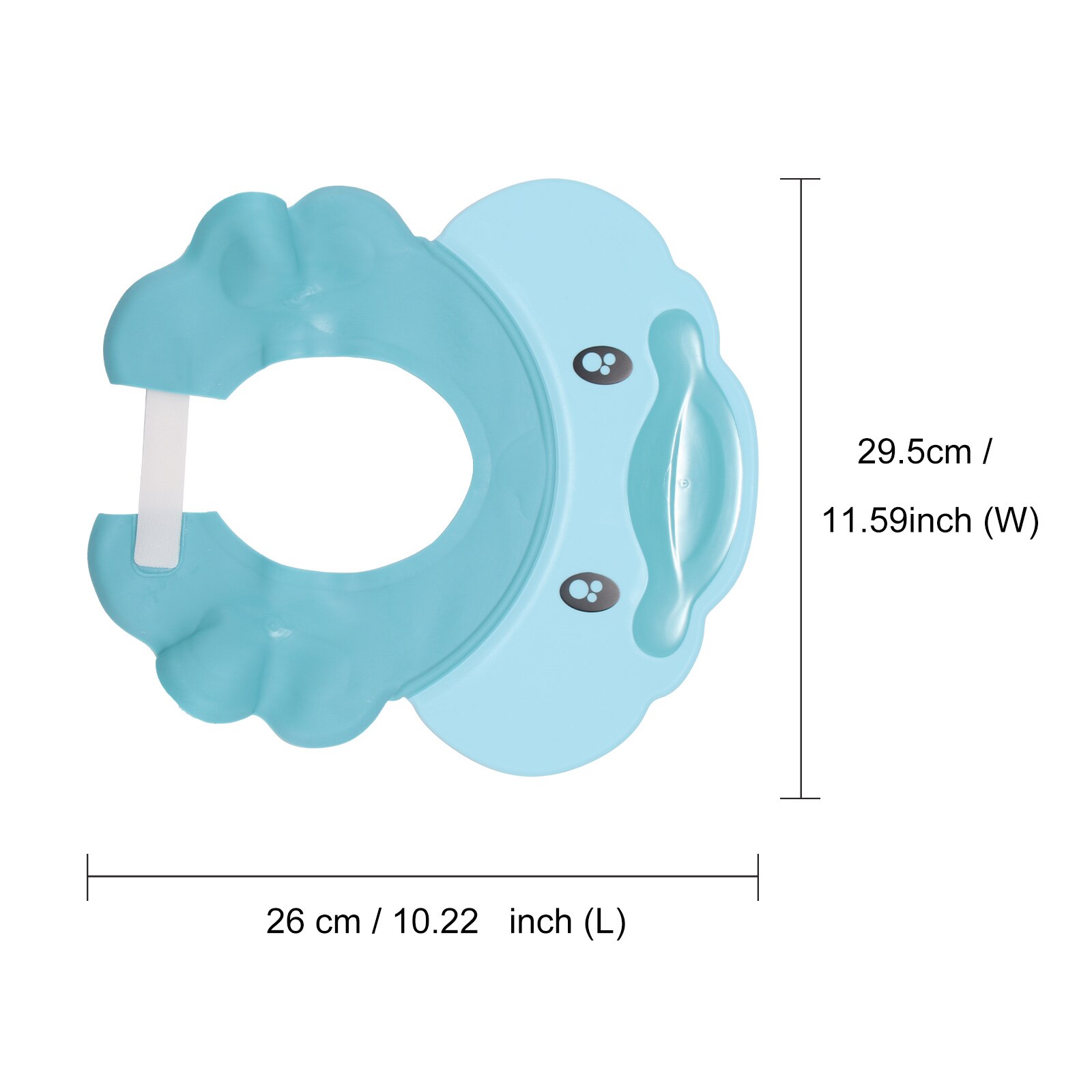 Safe Shampoo Shower Bathing Bath Protect Soft Cap Hat For Baby Wash Hair Shield Bebes Children Bathing Shower Cap Hat Kids