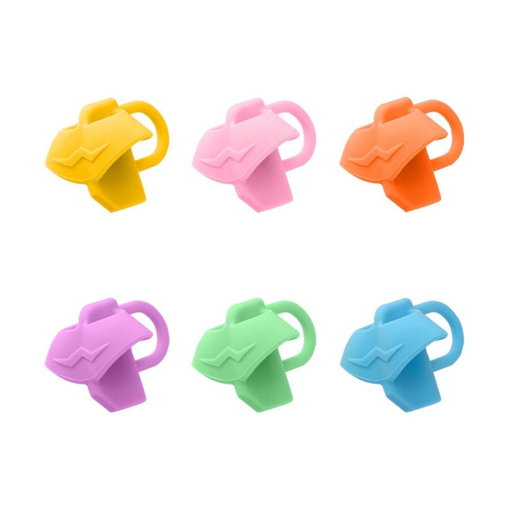 Outil de prise en main d'écriture 3 doigts crayon prise Corrective enfants débutants stylo en Silicone écriture aide montage Position correcte du doigt