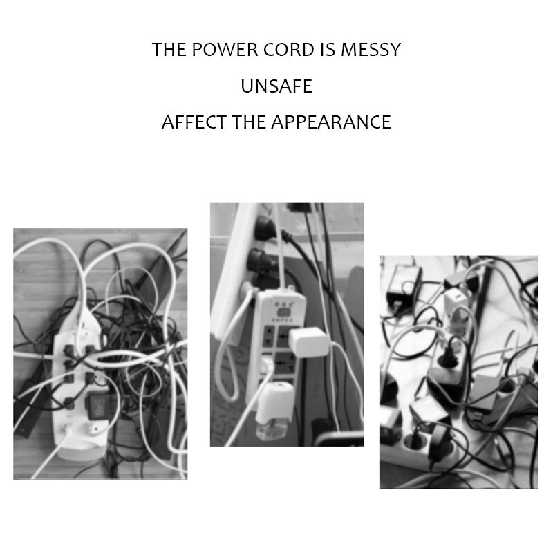 Cable Organizer Winder Clips Cable Management Desktop &amp; Workstation Wire Manager Cord Holder USB Charging Data Line Organizer