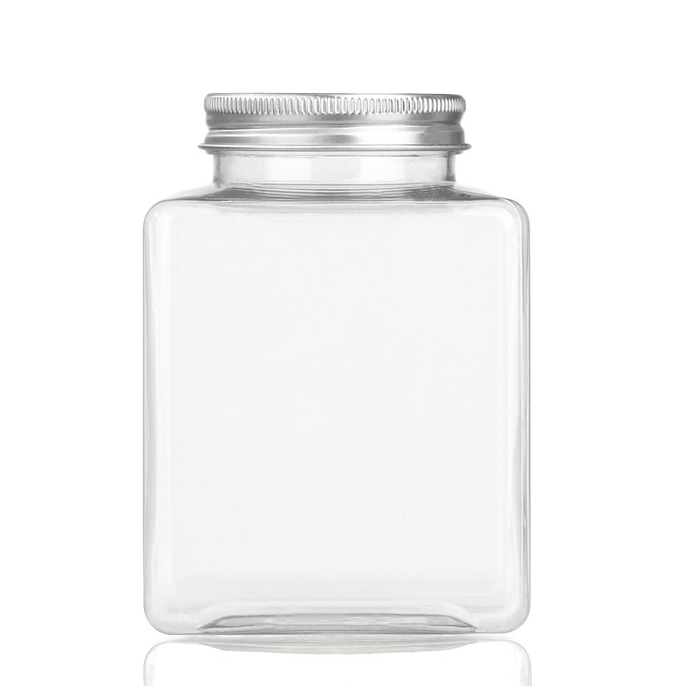 Lufttett matoppbevaringsbeholder klar kjøkkenspiskammer organisering og oppbevaring beholdere flasker tørrmat forseglede bokser for frokostblanding: Rød