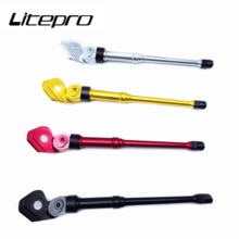 Supporto per piede pieghevole per bici poggiapiedi per cavalletto lega di alluminio CNC BMX staffa per piedi per bicicletta adatto per parti di ciclismo Brompton