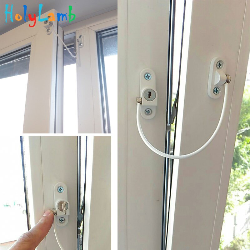 1Pcs Window Stopper Child Window Restrictor Security Lock Kids Prevent Children Falling Window Protection From Children Baby