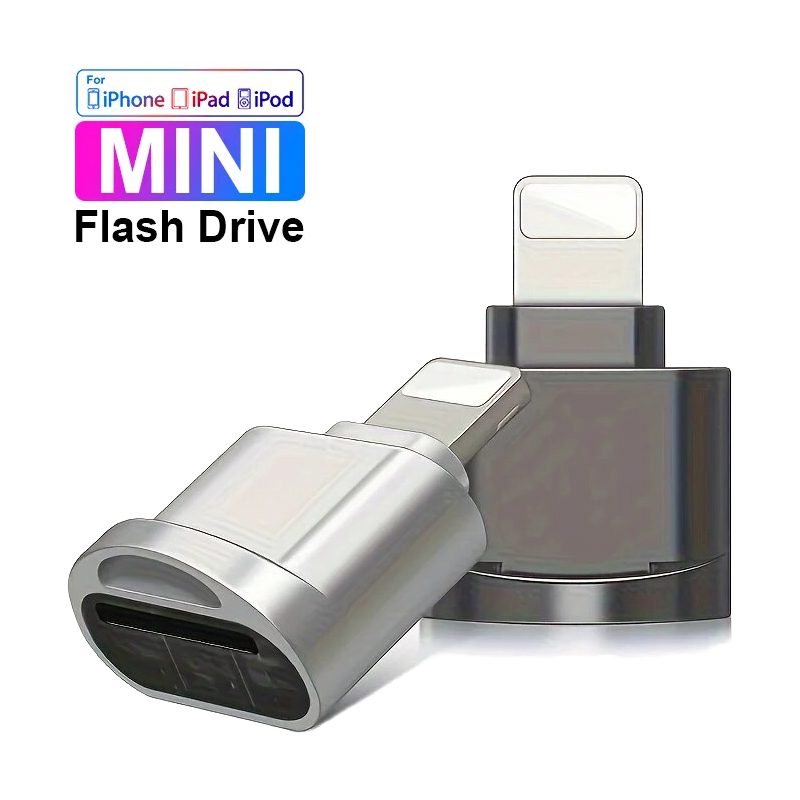 Mini-Mikro kartenleser Adapter für iOS 13 8-poliger Blitz kartenleser tf Speicher karten adapter Karten leser für iPhone 14 iPad iPod
