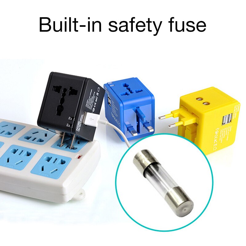 Multinational Plug Converter Global Travel Adapter Multi-Function Adapter Usb2.1A Multi-Country Universal Adapter Adapter