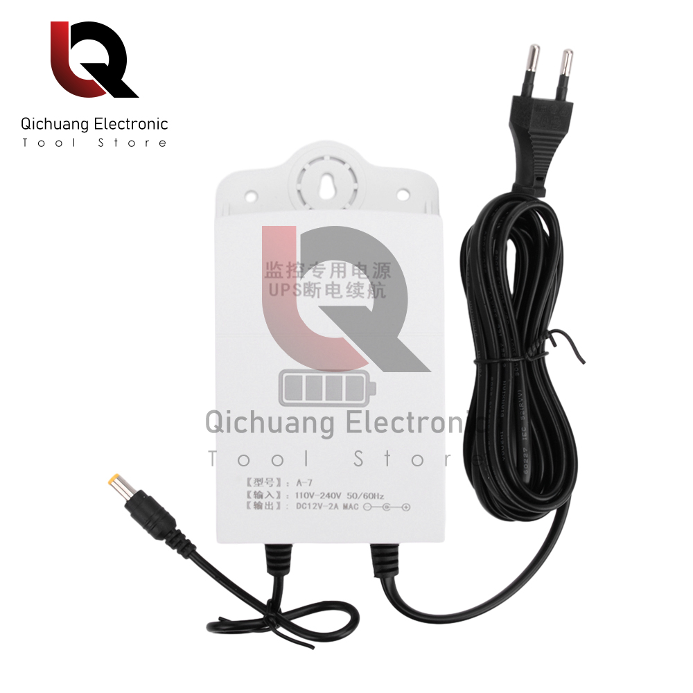 12v ups avbrottsfri strömförsörjning multifunktionell mini ups batteri backup säkerhet standby strömförsörjning för wifi ip kamera