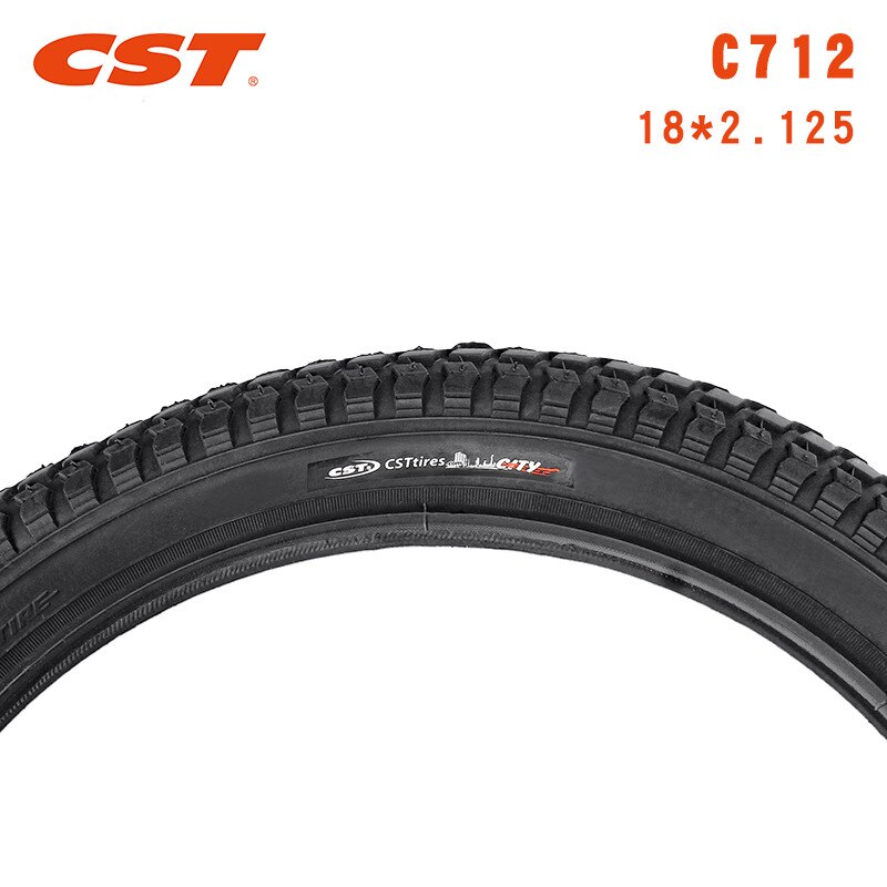 CST 18 inch wear resistant steel tire 18 * 2.125 folding bike parts C-712 small diameter bike inner outer tire