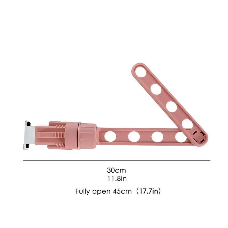 Cintre Portable pliable à 8 trous, support de suspension pour vêtements, gain de place, Y9O2