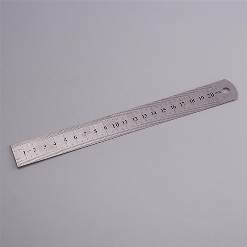 Stainless Ruler Engineer 3Pcs Stainless Steel Ruler Metal Ruler for Enginee... – Grandado