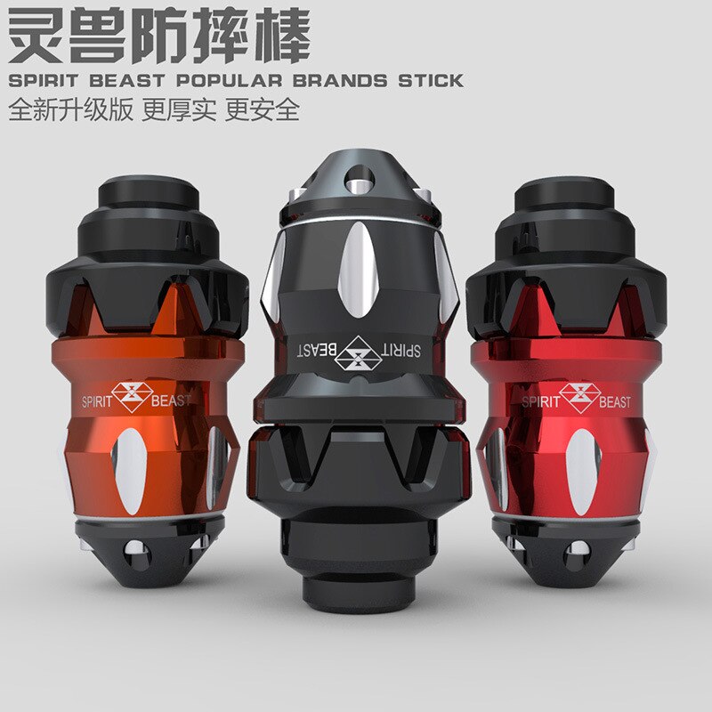 SPIRIT monster-accessoires de moto en caoutchouc | Bâton anti-chute et incassable, protection de sécurité pour moto