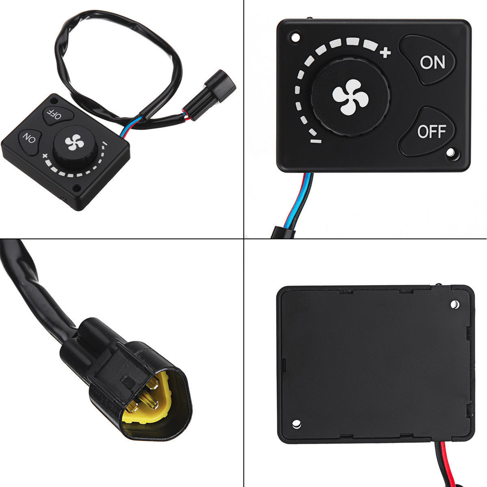 Controlador Manual de 12V/24V para coche, interruptor de perilla de calentador de estacionamiento de fácil uso, accesorios de camión prácticos de aire, configuración de tiempo, suministros de coche