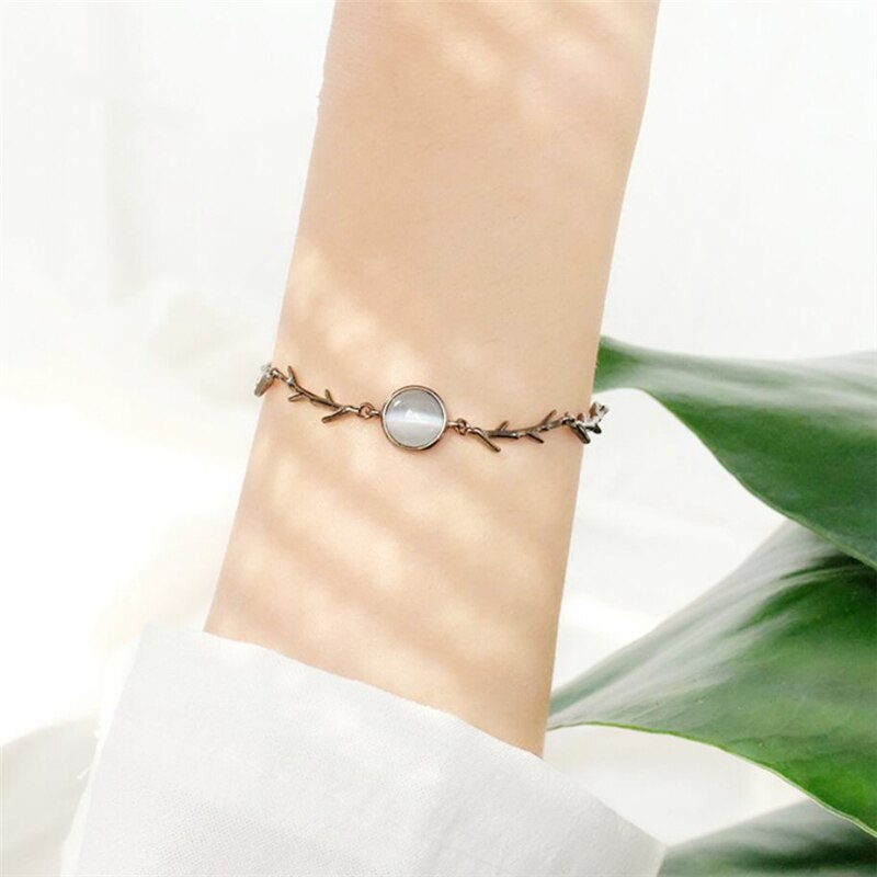 Suola di Memoria Rami Neri Grigio di Cristallo di Arte Fresca 925 sterlina d'argento Femminile Ridimensionabile Braccialetti SBR260