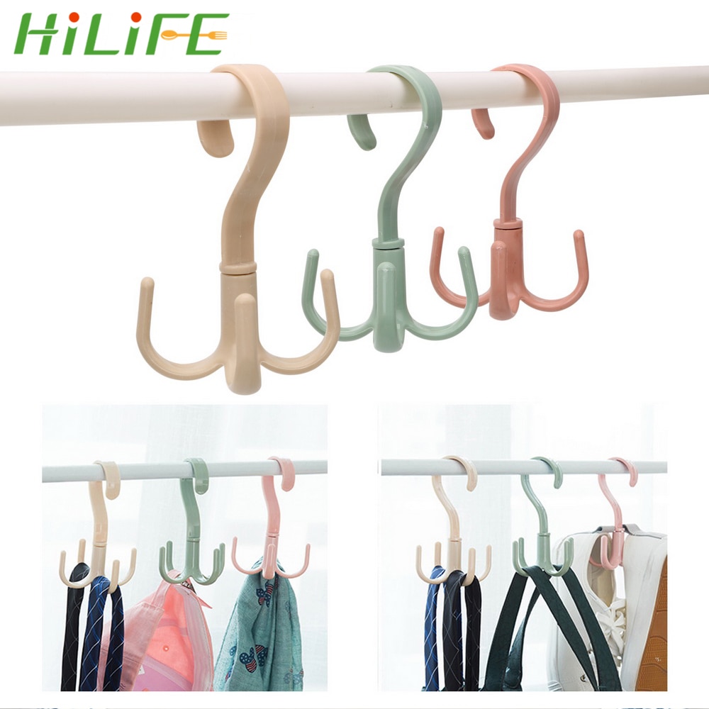 Rotate Scarf Rack HILIFE Cabinets Clothes Rack 360 Degree Rotation H... – Vicedeal