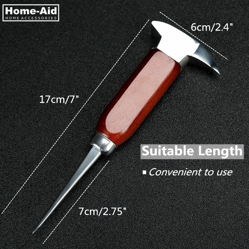 Stainless Steel 7 Inch Deluxe Ice Pick With Axe Ice Chisel Ice Removal Barware Bartender Tools