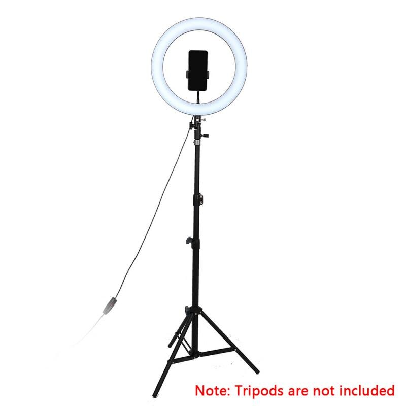 36cm anneau lampe 3500-5600K Selfie anneau lumière Dimmable éclairage photographique anneau lumières pour téléphone vidéo téléphone Mobile en direct