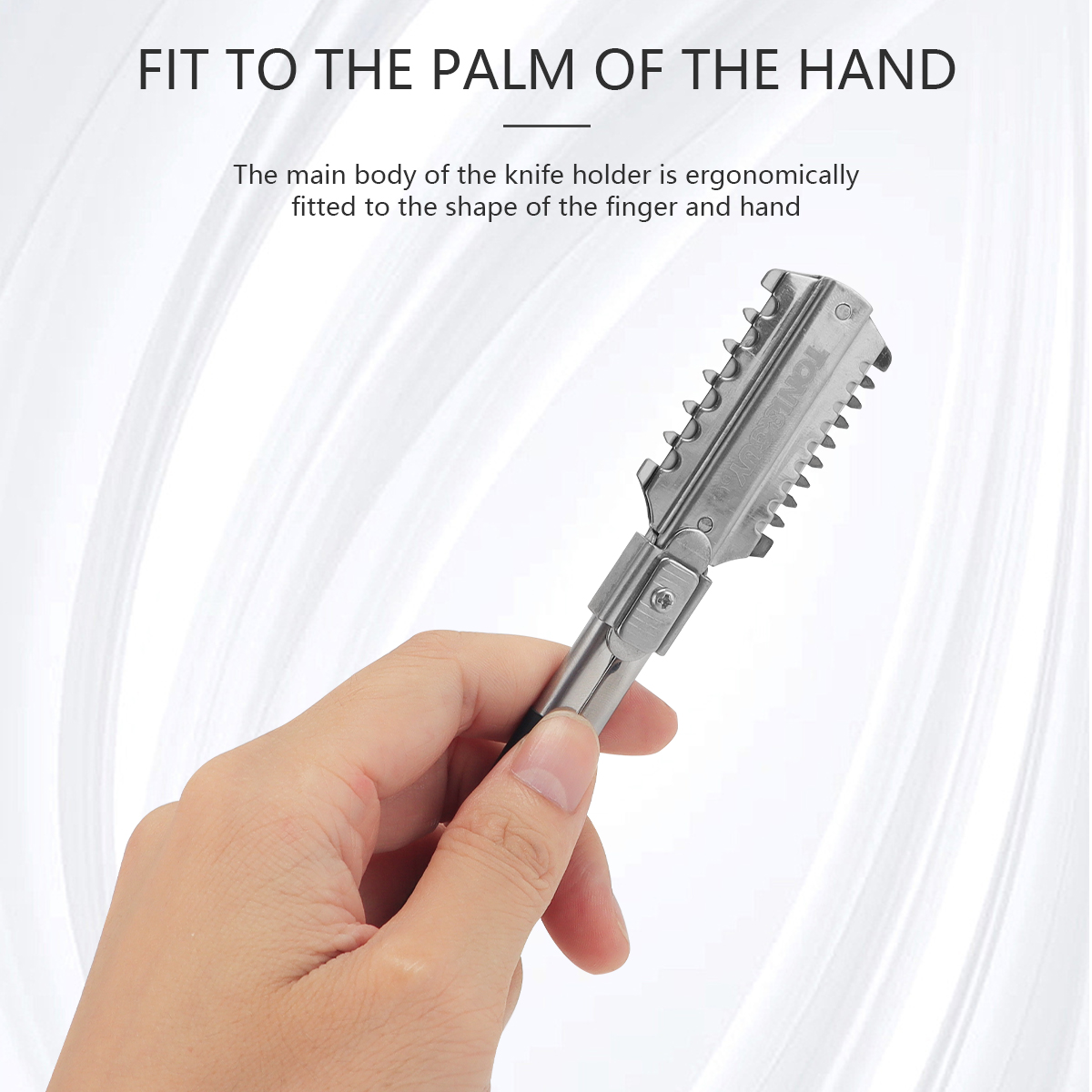 Cuchillas de afeitar de doble filo para salón, herramientas de corte de pelo Manual, recortador de barba, herramientas de estilismo para barbería